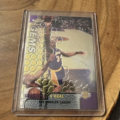 1999-00 Topps Finest - Gems Shaquille O'Neal #106 - Image 1 of 2