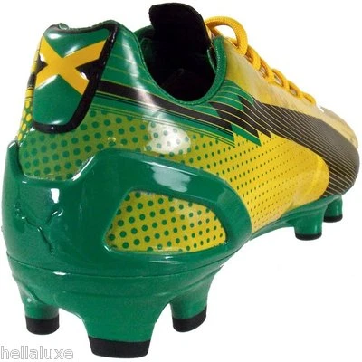 Puma EVO SPEED CEDELLA MARLEY FG JAMAICA Soccer Football Cleat Boot Shoe~Sz 11.5 - Image 1 of 4