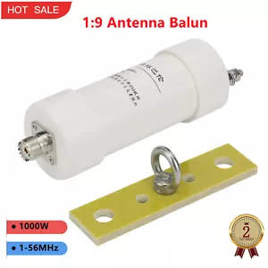 Antenna Balun 1:9 50Ohm per uscita 450Ohm 1000W per onde corte SSB CW LSB USB AM - Foto 1 di 7