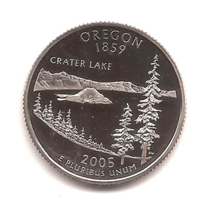 S Oregon State Quarter 2005 prueba como nuevo - Imagen 1 de 2