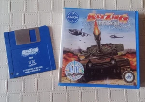 BLAZING THUNDER HI TEC SOFTWARE COMMODORE AMIGA 500 600 1000 2000 - Picture 1 of 10
