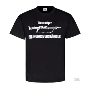 Deutscher Meinungsverstärker Mg42 Maschinengewehr 7,92 × 57 mm  T Shirt #23165 - Bild 1 von 3
