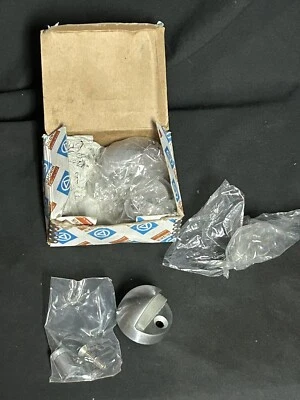 3 Baldwin Brushed Nickel Half Dome Floor Bumper Stop 1 1/2in High 2in Wide 4011 - Image 1 of 4