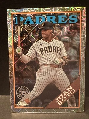 2023 Topps Chrome Update Silver Pack JUAN SOTO #T88CU-69 Mojo 1988 - Image 1 of 2
