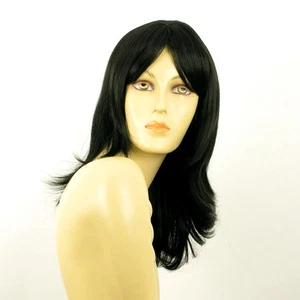 mid length wig for women black ref 1b SOANNE PERUK - Picture 1 of 8