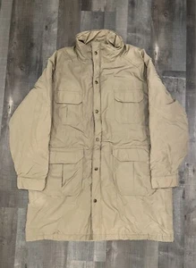 Vintage Woolrich Wool Flannel Lined Chore Barn Coat Jacket Parka Size XL (C284) - Picture 1 of 7