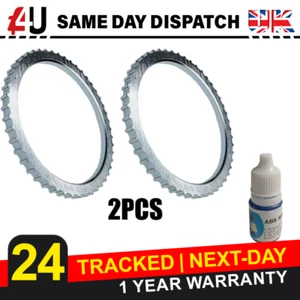 2X Anillo Reluctor ABS para LEXUS GS300 Trasera Izquierda o Derecha + Retenedor - Imagen 1 de 3