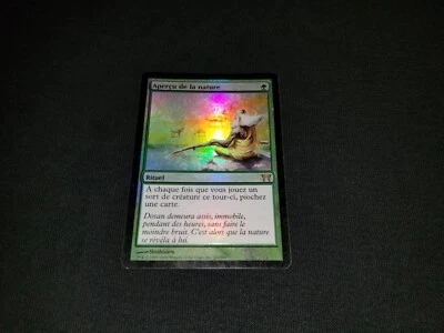 MTG 1x Champions of Kamigawa HP French FOIL Glimpse of Nature - see description - Image 1 of 3