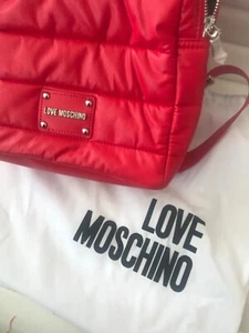 Love Moschino Red Backpack - Picture 1 of 5
