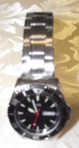 TFX By Bulova Men's Wrist Watch Silver Tone Stainless Steel Bezel/Band - Picture 1 of 4