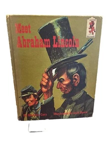 1965 Meet Abraham Lincoln by Barbara Cary Step-up Books Random House Illustrated - Bild 1 von 5