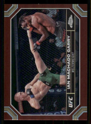 2024 Topps Chrome UFC Magenta Refractors #75 Ian Machado Garry - Image 1 of 2