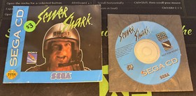 Sewer Shark Sega CD disc and manual