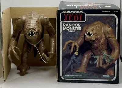 Figura de acción de colección Kenner Star Wars Return of Jedi Rancor Monster ROTJ 1983 Foto 1 de 4