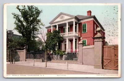 c1910 Pringle House Charleston South Carolina P639 - Image 1 of 2