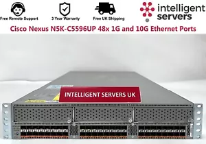Cisco Nexus N5K-C5596UP 48x 1G and 10G Ethernet Ports Network Switch - Picture 1 of 2