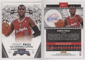 2013-14 Panini Crusade Silver /25 Chris Paul #1