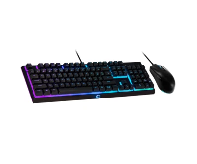 Cooler Master MS111 RGB Semi-Mechanical Keys Gaming Wired Set 3500 DPI Black - Image 1 of 4