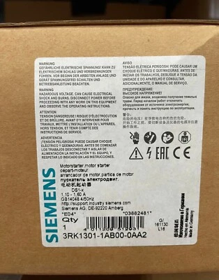 ✅1pcs brand new Siemens 3RK1301-1AB00-0AA2 3RK13011AB000AA2  Rapid delivery - Image 1 of 2