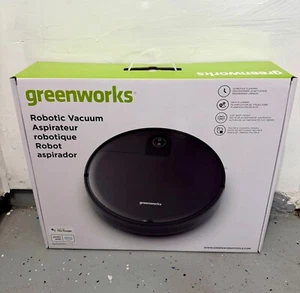 Greenworks GRV-1010 Robotic Vacuum Cleaner Wi-Fi Alexa Control 2200Pa - New - Picture 1 of 16