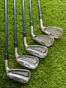 Bridgestone Newing MD-2 Iron Set 5pcs 5, 6, 9, P/S, S I-50M Graphite Flex R - Picture 1 of 6