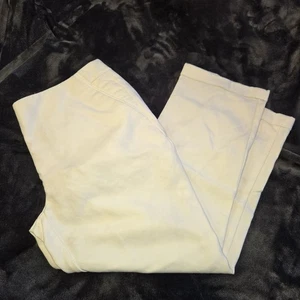 Chico's So Slimming Off White Cropped Cuffed Damen Hose Größe 0,5 - Bild 1 von 10