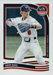 (20) Lote 2024 Panini Stars & Stripes EE. UU. Béisbol #39 Drew Davis - Imagen 1 de 2
