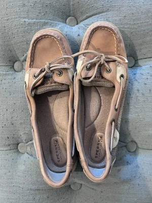 Sperry Top Sider Mujer Talla 7.5M Tostado/Beige Foto 1 de 4