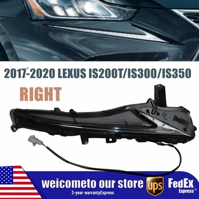 Luces de circulación diurna LED aptas para Lexus Is300/Is350/Is200T 2017-2020 pasajero Foto 1 de 4