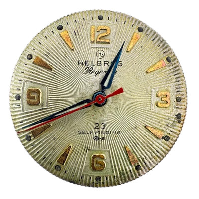 Reloj Pulsera Hombre Vintage Helbros 23j Automático Movimiento A. Schild 1361 N Suizo Foto 1 de 3