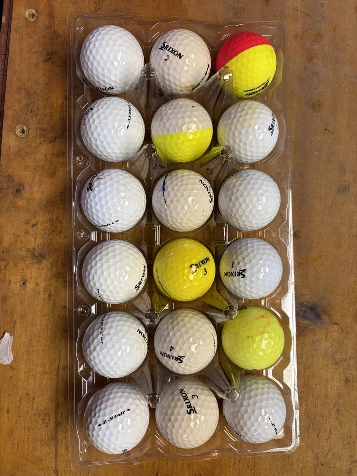 60 Srixon Assorted Golf Balls All The Same As The Picture. Free Shipping - Image 1 of 1