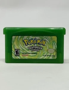 Pokemon: Leaf Green Version Nintendo Game Boy Advance GBA Authentic Saves - Picture 1 of 8