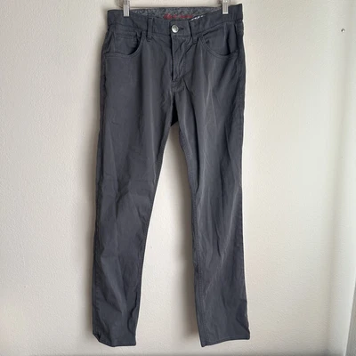 Pantalones Robert Graham Para Hombre 32 Gris Cemento A Medida Kipling Elastizados Informales Hechos en EE. UU. Foto 1 de 4