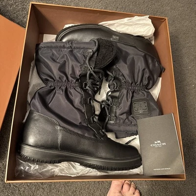 New Coach Sage Nylon/aniline Leather 8M - Image 1 of 4