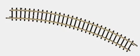 Marklin 8531 Z 8-11/16" 30° Curved Track Section Sold By Piece (10) - Image 1 of 1