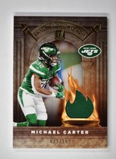 2022 Donruss Passing Torch Jerseys Relic #PTTJ-19 Michael Carter Martin /199