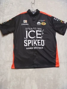 Leah Pruett Sparkling Ice Crew Shirt Mens Size XL Drag Racing NHRA - Picture 1 of 10