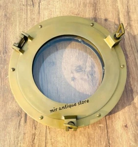 Nautical Heavy Duty Porthole Window with Adjustable Flange for Doors at Kitchens - Picture 1 of 8