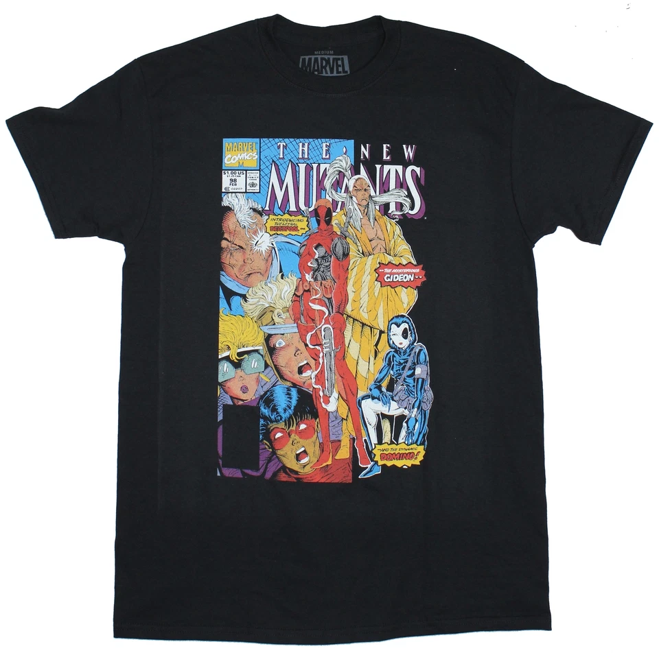 Deadpool Marvel Mens T-Shirt - Introducing New Mutants 98 Cover Image - Image 1 of 1