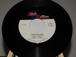 JIMMY RUFFIN: i want her love / don't you miss me a little bit baby TAMLA 7" - Picture 1 of 3