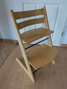 Stokke Tripp Trapp Triptrap Buche Hochstuhl Newborn fähig 3. Generation Baby Set - Bild 1 von 10