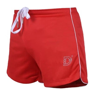 DEFY NEW MENS WORKOUT GYM TRAINING SPORTS RUNNING CASUAL CLOTHING FITNESS SHORTS - Picture 1 of 16