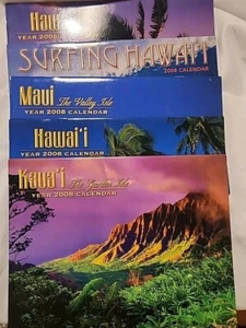 Lot Of 5 2008 Hawaii Calendars - Picture 1 of 12