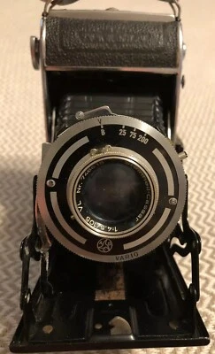 Vintage Wirgin  Folding Camera Steinheil Cassar-Good Condition!!!!! - Photo 1/4