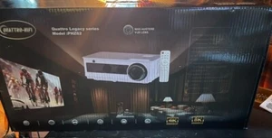 Home Theater Bundle - Projector and Automatic Motorized Screen Included - Picture 1 of 7