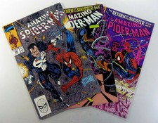 AMAZING SPIDER-MAN (1990) #330 334 335 PUNISHER Erik LARSEN Lot VF/NM to NM