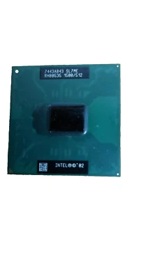CPU Intel Celeron M, 1.5 GHZ, 400 MHZ, 512 KB, SL7ME, RH80535, 340. #SU-397 - Immagine 1 di 2
