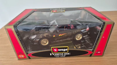 BBURAGO GOLD COLLECTION ESCALA 1:18 PORSCHE GT3 CUP UPS COCHE DE CARRERAS COD 3395 NUEVO EN CAJA Foto 1 de 4