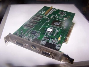 Tarjeta de video PCI ACELERADOR GRÁFICO 3D PLUS ATI RAGE LT PRO XCLAIM 109-54100-00 - Imagen 1 de 3