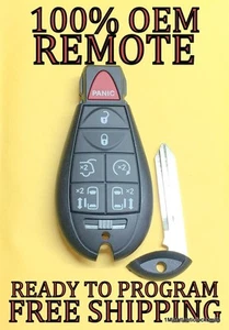 OEM 08-12 DODGE GRAND CARAVAN KEYLESS REMOTE FOB FOBIK M3N5WY783X 05026198 AF AD - Picture 1 of 2